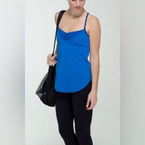 Lululemon Roll Out Tank in Baroque Blue - Picture 4 of 10
